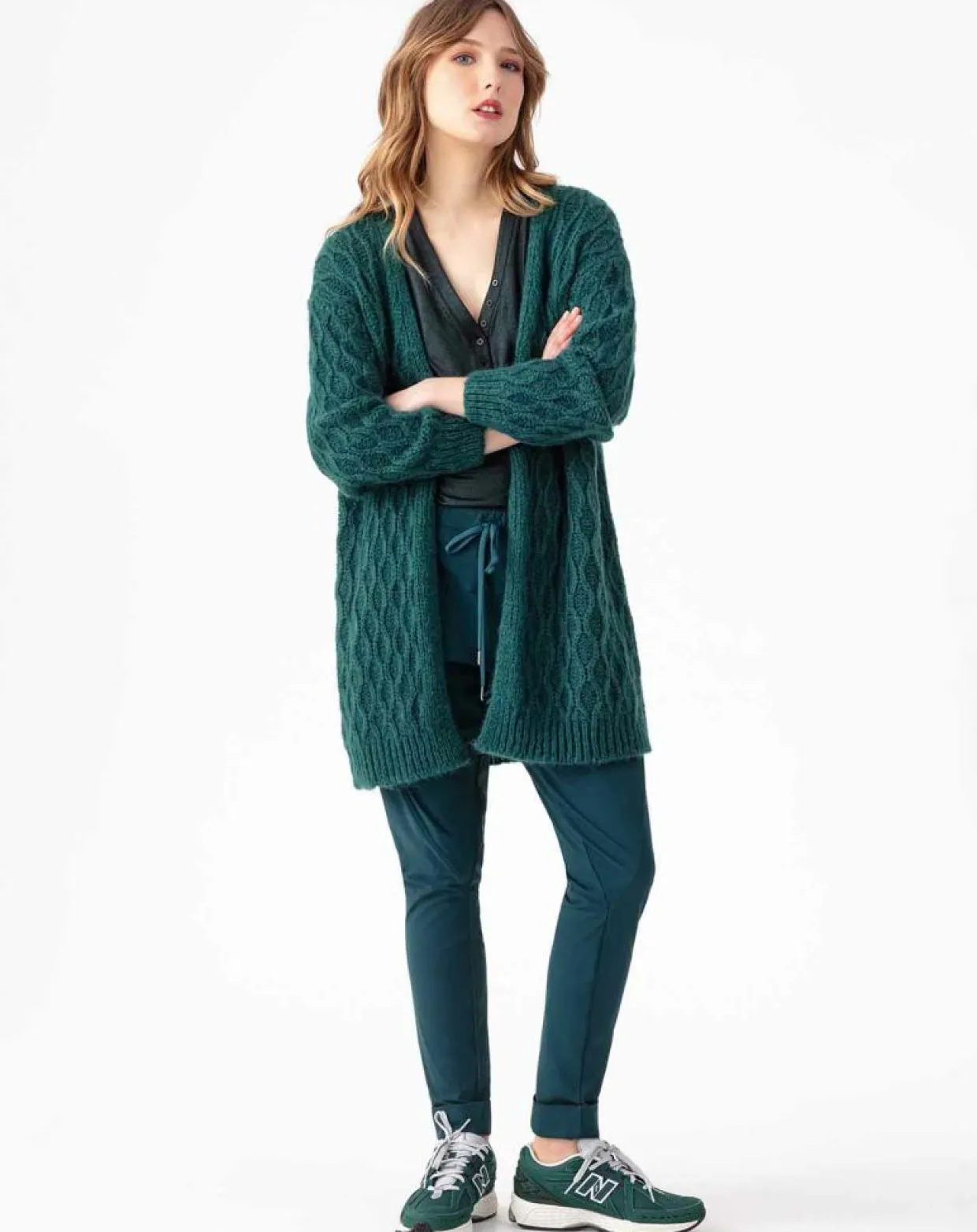 Pantalon Pop émeraude-Indies Online