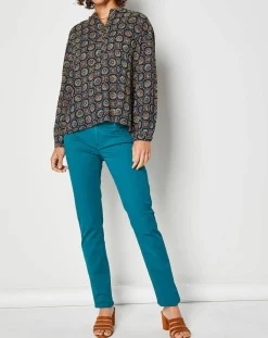 Femme Swildens Pantalons^Pantalon Qajou ocean