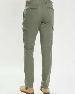 Homme Hackett London Pantalons^Pantalon Regular Fit Cargo kaki