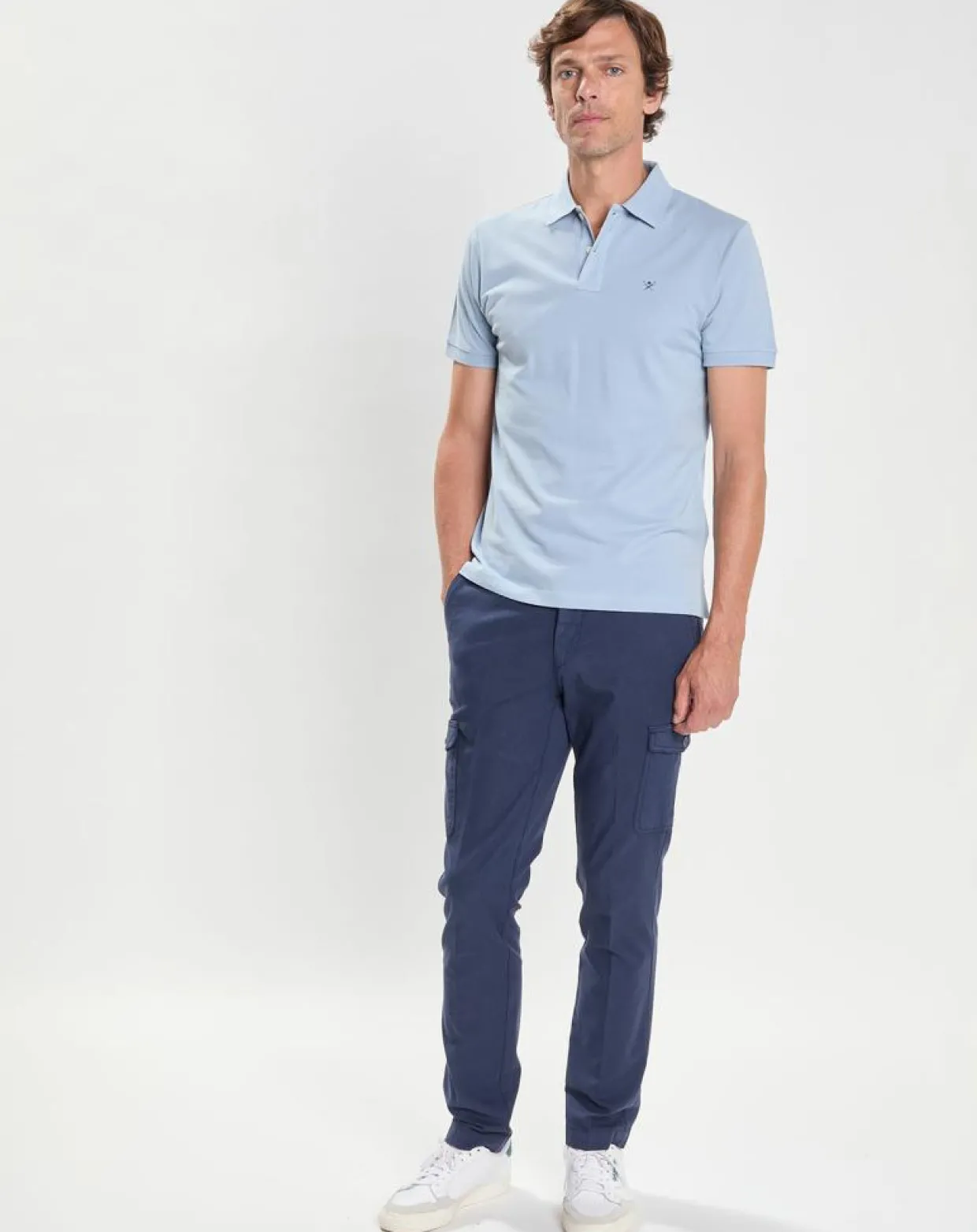 Pantalon Regular Fit Cargo bleu-Hackett London Hot