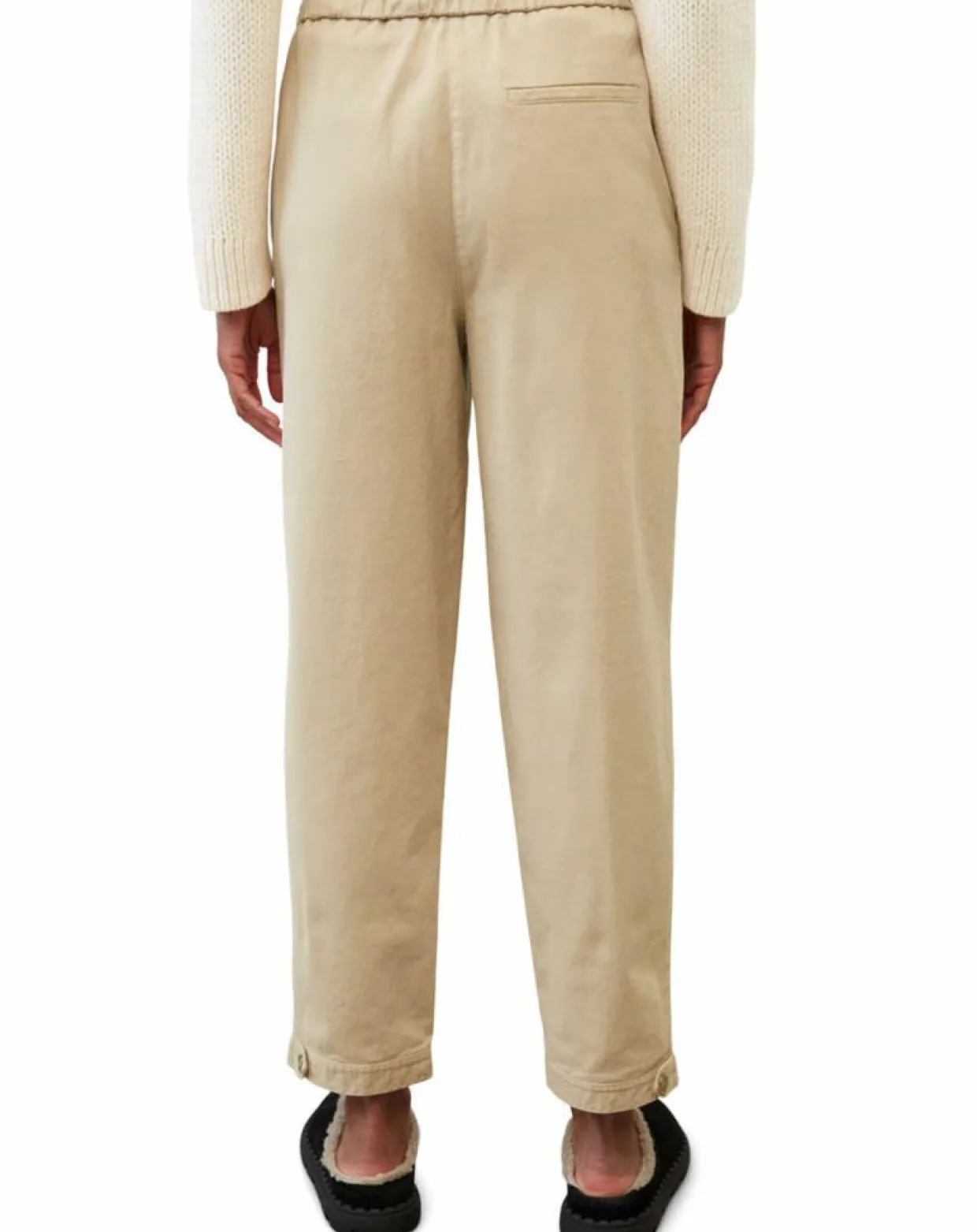 Femme Marc O'Polo Pantalons^Pantalon relax chino beige