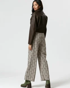 Pantalon Roxanne crème-The Korner Discount