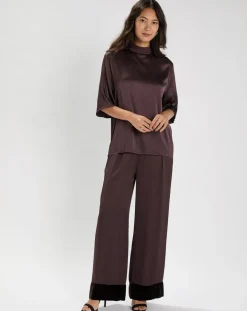 Pantalon Shadow raisin-Lauren Vidal New