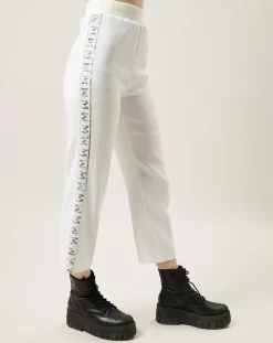 Femme Manoush Pantalons^Pantalon Shiny Run blanc