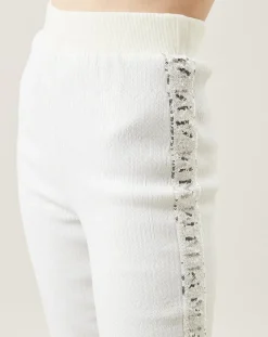 Femme Manoush Pantalons^Pantalon Shiny Run blanc