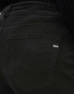 Femme Marc O'Polo Pantalons^Pantalon slim Albi effet Velours noir