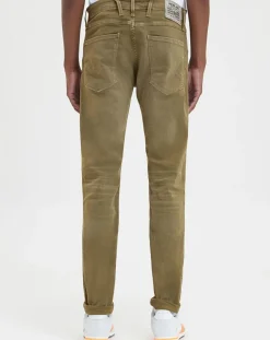 Pantalon Slim bull denim kaki-Replay Hot