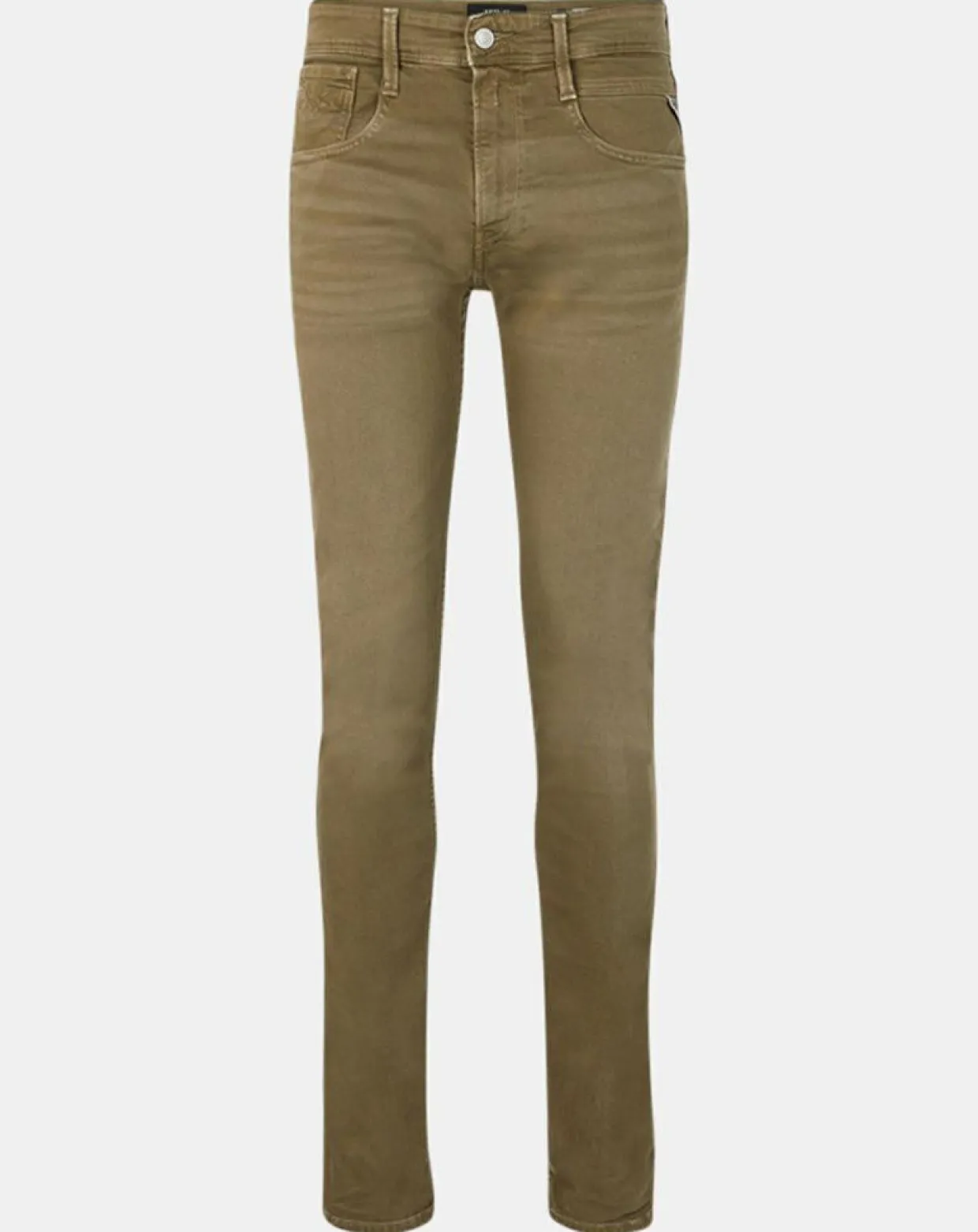 Pantalon Slim bull denim kaki-Replay Hot