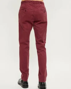 Pantalon slim chino Malmo bordeaux-Marc O'Polo