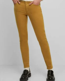 Pantalon Slim en Coton bio mélangé Mavas marron clair-Marc O'Polo