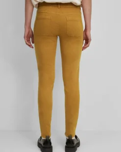 Pantalon Slim en Coton bio mélangé Mavas marron clair-Marc O'Polo
