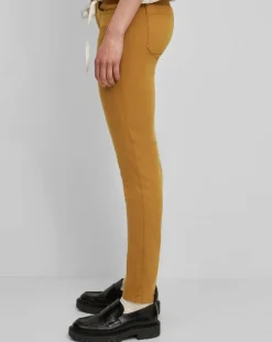 Pantalon Slim en Coton bio mélangé Mavas marron clair-Marc O'Polo