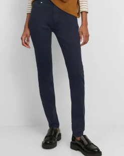 Pantalon Slim en Coton bio mélangé Mavas bleu marine-Marc O'Polo Hot