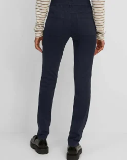 Pantalon Slim en Coton bio mélangé Mavas bleu marine-Marc O'Polo Hot
