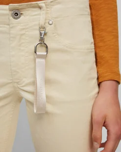 Pantalon Slim en Velours de coton bio Mavas écru-Marc O'Polo New