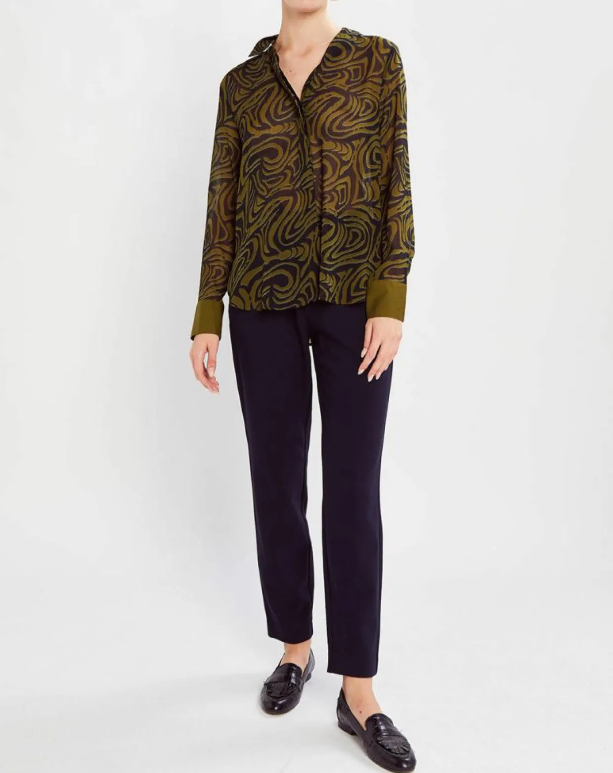 Femme Scotch & Soda Pantalons^Pantalon Slim Fit bleu foncé