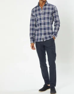 Pantalon Slim Fit City Jog bleu marine-Hackett London New
