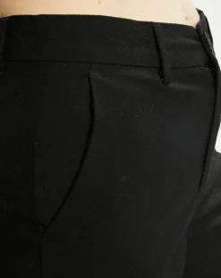 Femme Scotch & Soda Pantalons^Pantalon Slim Fit fluide noir