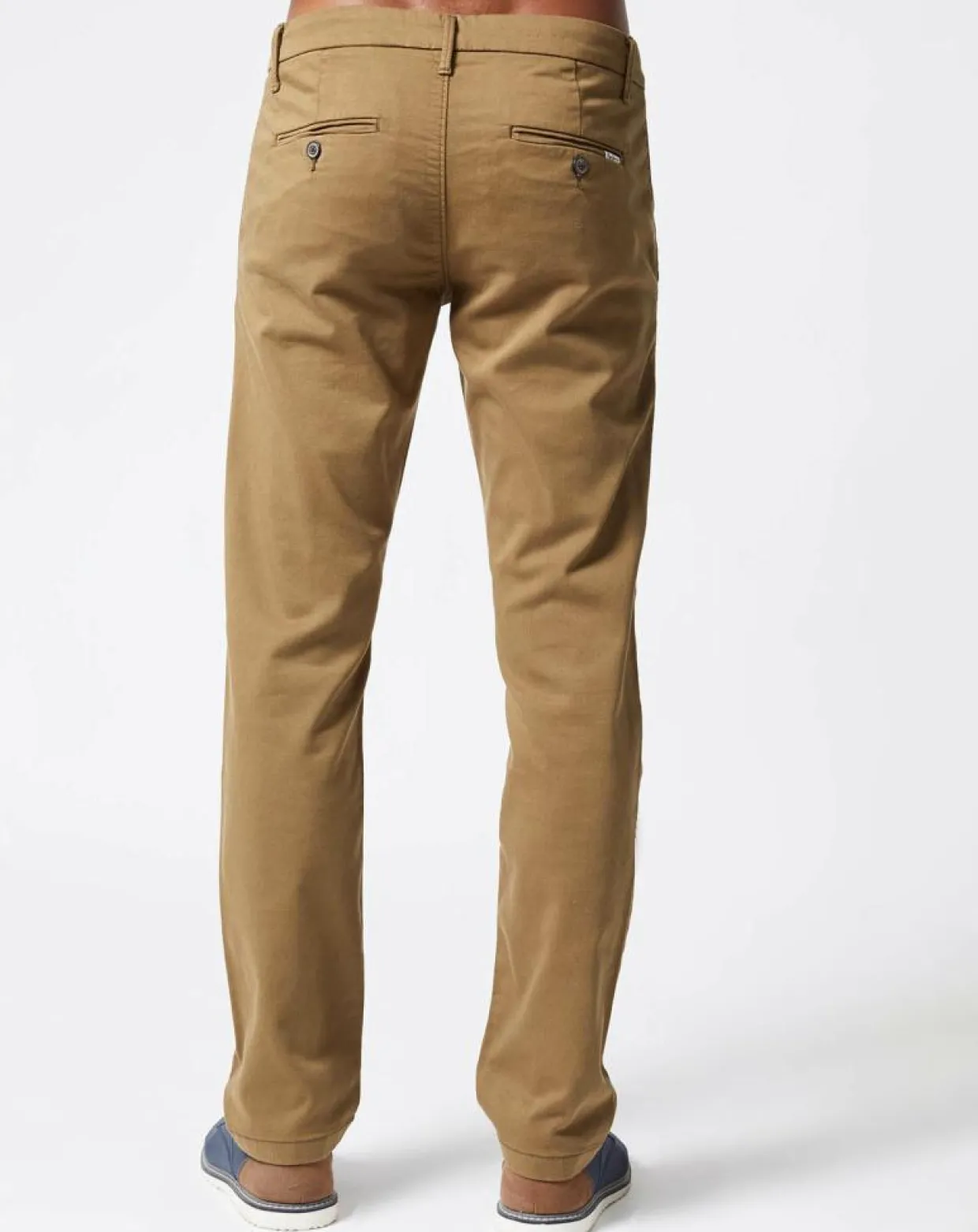 Pantalon slim James Knit Military kaki-Pepe Jeans