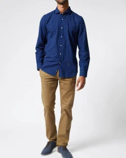 Pantalon slim James Knit Military kaki-Pepe Jeans