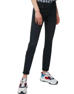 Pantalon slim stretch Alby bleu marine-Marc O'Polo Clearance