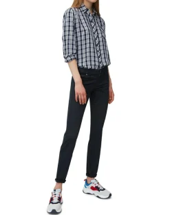 Pantalon slim stretch Alby bleu marine-Marc O'Polo Clearance