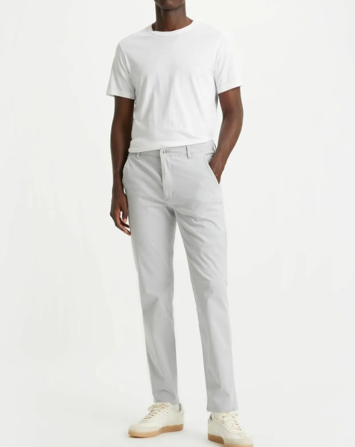 Pantalon Smart 360 Flex Alpha Khaki Slim Fit gris clair-Dockers Sale