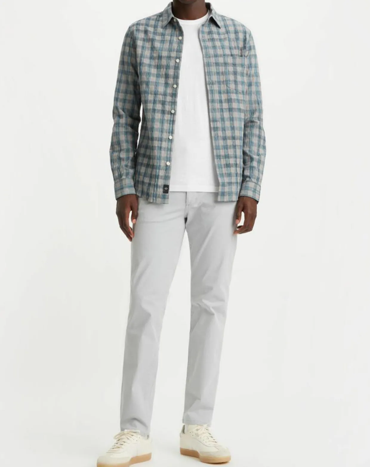 Pantalon Smart 360 Flex Alpha Khaki Slim Fit gris clair-Dockers Sale