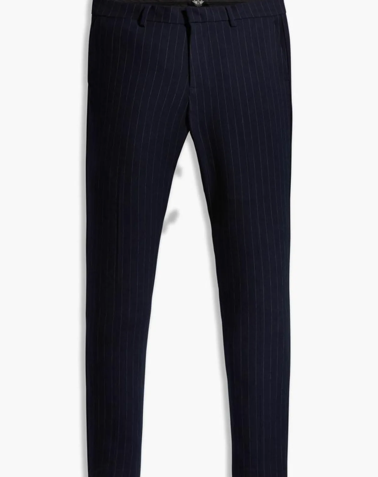 Pantalon Smart 360 Flex Trouser Slim Fit à rayures bleu foncé-Dockers Online