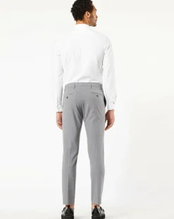 Pantalon Smart 360 Flex Trouser Slim Fit à rayures gris-Dockers Best