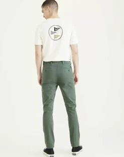 Pantalon Smart Supreme Flex Skinny vert moyen-Dockers Online