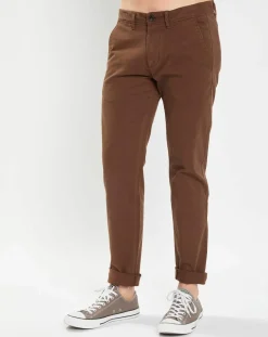 Pantalon Stig tapered marron-Marc O'Polo New