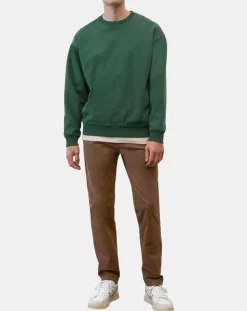 Pantalon Stig tapered marron-Marc O'Polo New