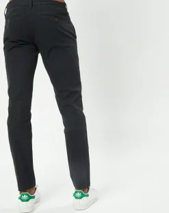 Pantalon Stig Tapered twill noir-Marc O'Polo Outlet