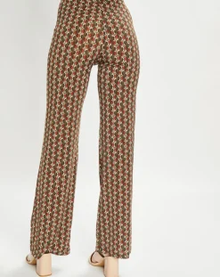 Pantalon Store imprimé forêt-Lauren Vidal Sale