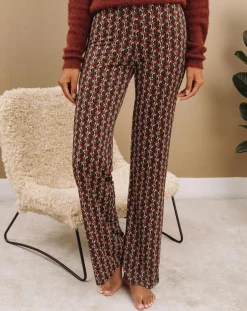 Pantalon Store imprimé forêt-Lauren Vidal Sale