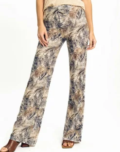 Pantalon Store indigo/beige-Lauren Vidal Online