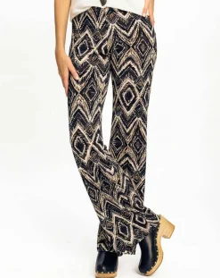 Femme Lauren Vidal Pantalons^Pantalon Store multicolore
