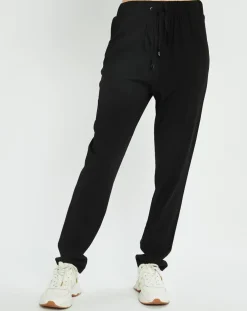 Pantalon Store noir-Lauren Vidal Best