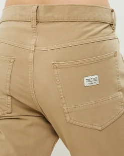 Pantalon Straight Stretch Krandy beige-Quiksilver New