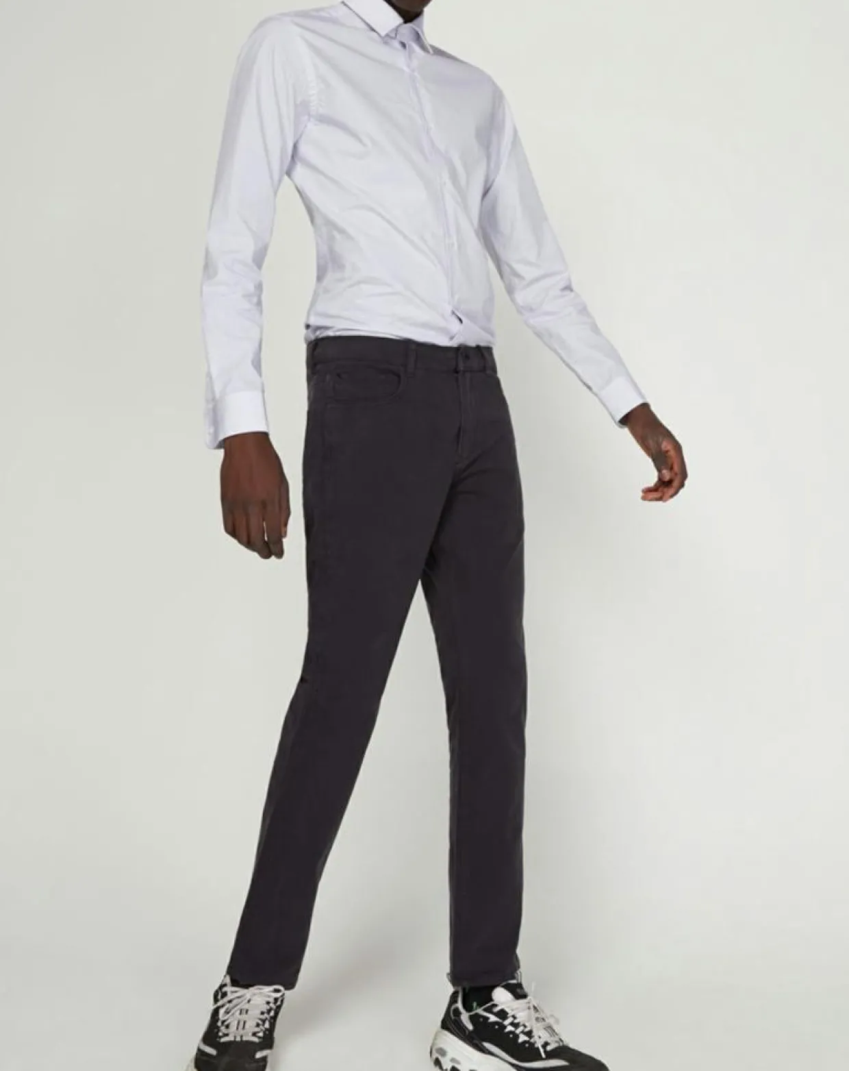Pantalon Straight Stretch Krandy noir-Quiksilver Outlet