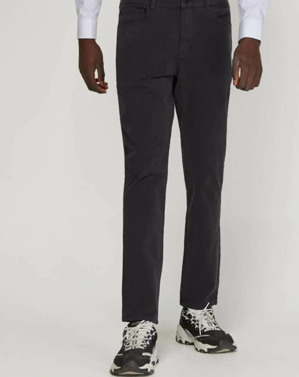 Pantalon Straight Stretch Krandy noir-Quiksilver Outlet