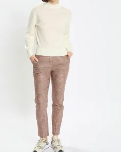 Pantalon Torup tartan marron-Marc O'Polo New