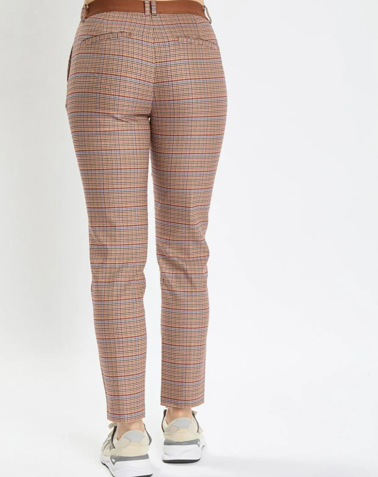 Pantalon Torup tartan marron-Marc O'Polo New