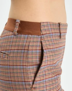 Pantalon Torup tartan marron-Marc O'Polo New