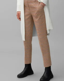 Pantalon Torup tartan marron-Marc O'Polo New