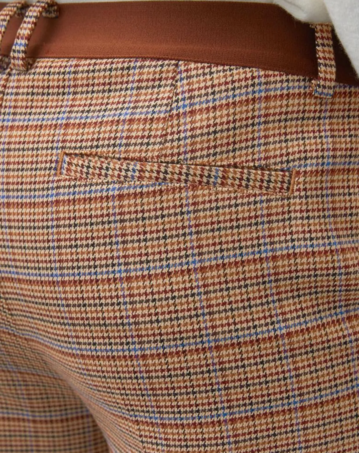 Pantalon Torup tartan marron-Marc O'Polo New