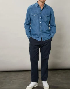 Pantalon Tyron marin foncé-Hartford Hot