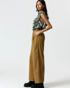 Femme The Korner Pantalons^Pantalon Valentine marron