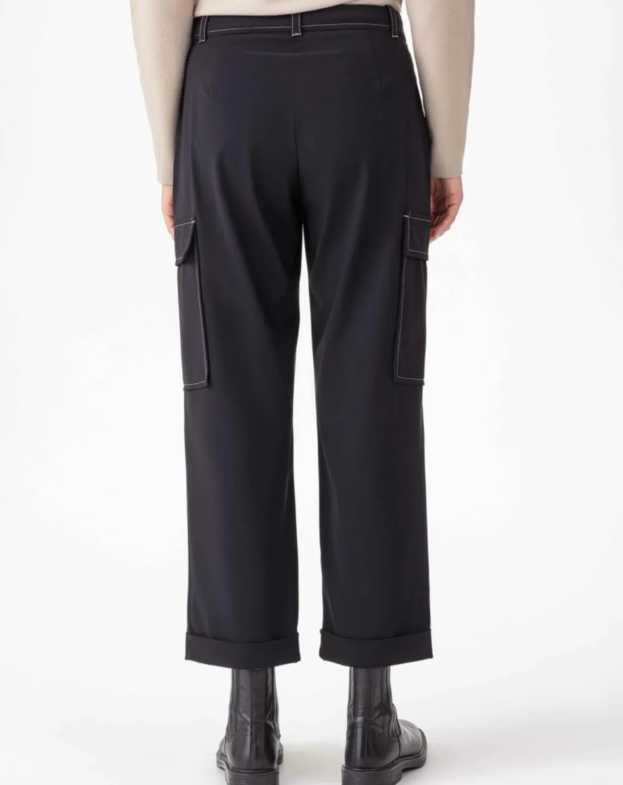 Pantalon Victoire noir/beige-Indies Clearance